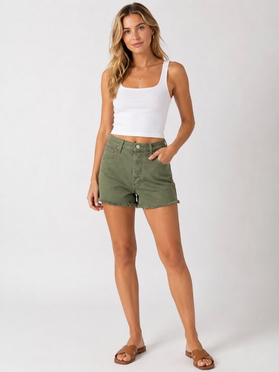 Denim Forum Pants - Denim Forum The Ex Boyfriend Midi Shorts Size 28 NWOT
